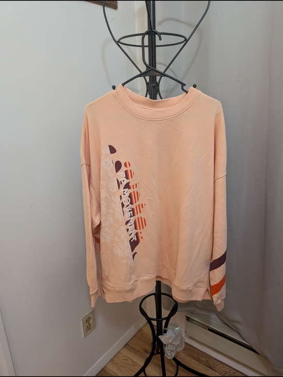 FP Movement by Free People Tops - FP Movement Peach Graphic Crewneck Sweatshirt Size Small